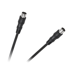 Kabel TV - VIDEO czarny 1,5m