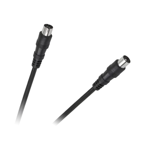Kabel TV - VIDEO czarny 1,5m
