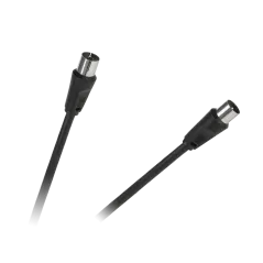 Kabel TV - VIDEO czarny 1,8m