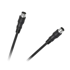 Kabel TV - VIDEO czarny 10m