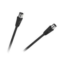 Kabel TV - VIDEO czarny 5,0m