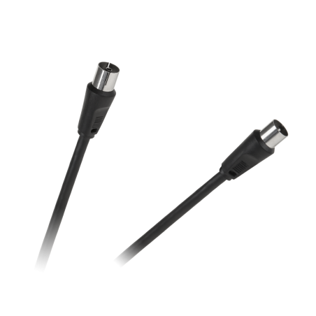 Kabel TV - VIDEO czarny 5,0m
