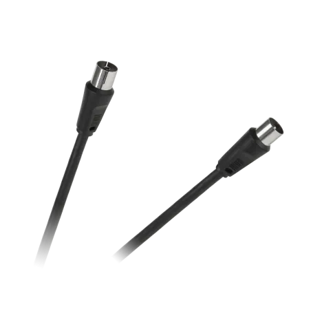 Kabel TV - VIDEO czarny 5,0m