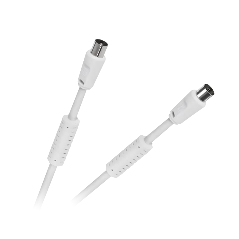 Kabel TV-Video biały z filtrami 15m