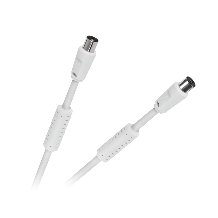 Kabel TV-Video biały z filtrami 15m Kabel TV-Video biały z filtrami 15m