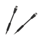 Kabel TV-Video czarny z filtrami 10m Kabel TV-Video czarny z filtrami 10m