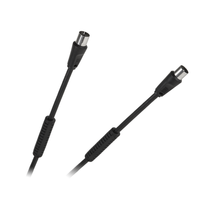 Kabel TV-Video czarny z filtrami 2,5m Kabel TV-Video czarny z filtrami 2,5m