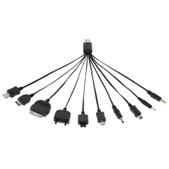 Kabel uniwersalny USB do ładowania GSM(10 typów)