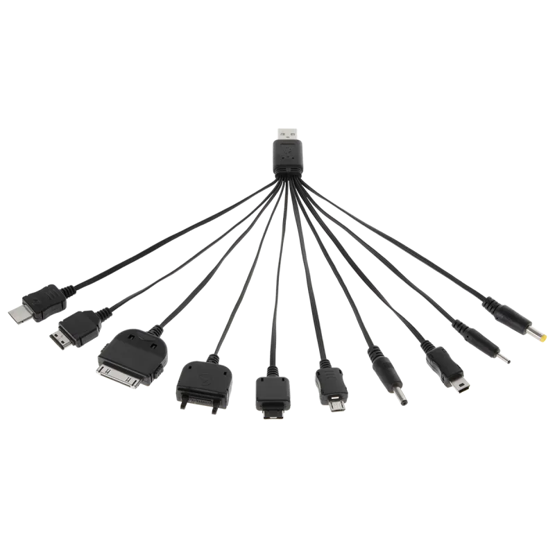 Kabel uniwersalny USB do ładowania GSM(10 typów) Kabel uniwersalny USB do ładowania GSM(10 typów)