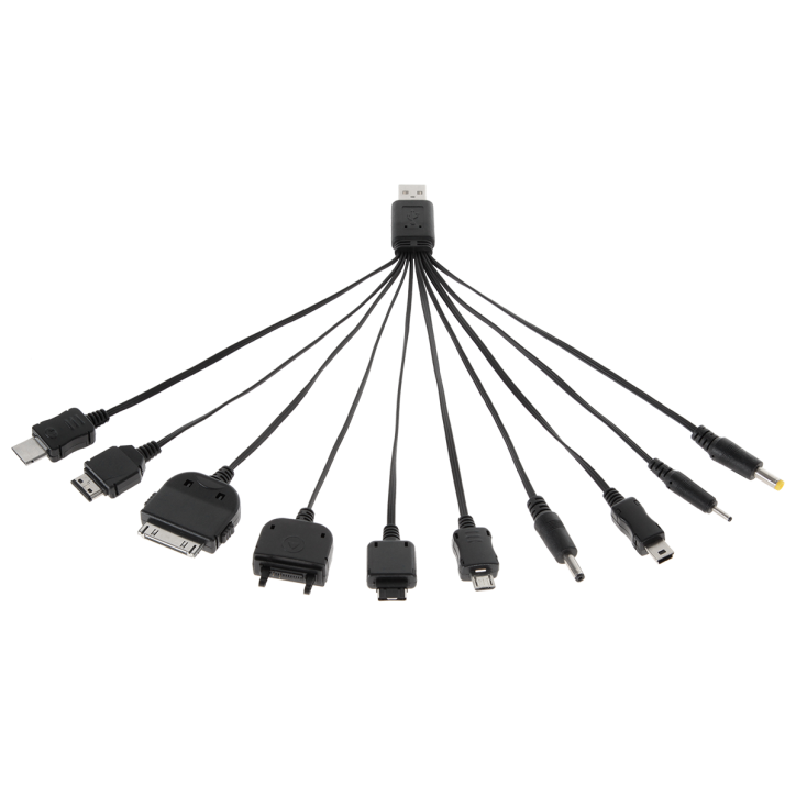 Kabel uniwersalny USB do ładowania GSM(10 typów) Kabel uniwersalny USB do ładowania GSM(10 typów)
