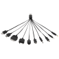 Kabel uniwersalny USB do ładowania GSM(10 typów) Kabel uniwersalny USB do ładowania GSM(10 typów)