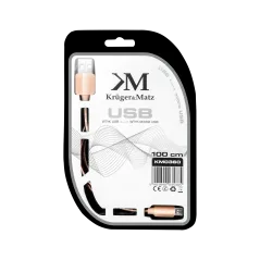 Kabel USB - micro USB 1m Kruger&Matz