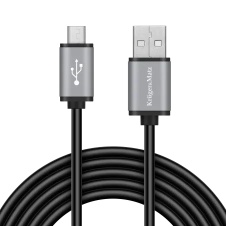 Kabel USB - micro USB 0.2m Kruger&Matz Basic