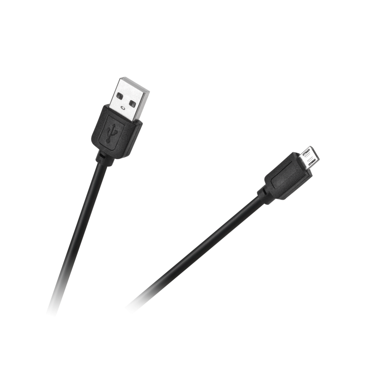 Kabel USB - micro USB M-Life czarny 1m