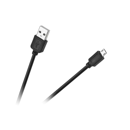 Kabel USB - micro USB M-Life czarny 1m