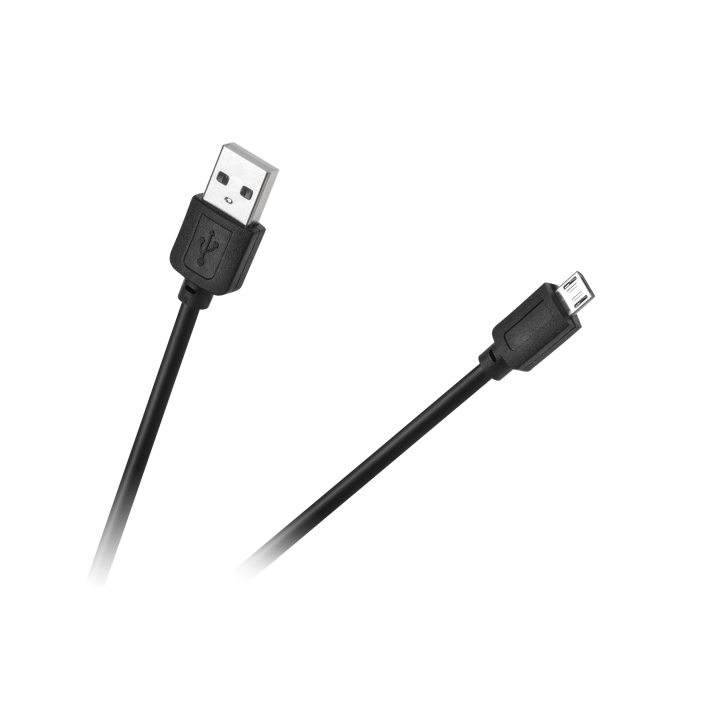 Kabel USB - micro USB M-Life czarny 1m Kabel USB - micro USB M-Life czarny 1m