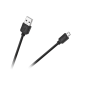 Kabel USB - micro USB M-Life czarny 1m Kabel USB - micro USB M-Life czarny 1m