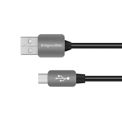 Kabel USB - micro USB wtyk-wtyk 1.8m Kruger&Matz