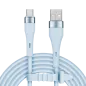 Kabel USB - microUSB 1 m silikonowy niebieski Kruger&Matz Basic Kabel USB - microUSB 1 m silikonowy niebieski Kruger&Matz Basic