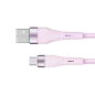 Kabel USB - microUSB 1 m silikonowy różowy Kruger&Matz Basic Kabel USB - microUSB 1 m silikonowy różowy Kruger&Matz Basic
