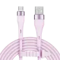 Kabel USB - microUSB 1 m silikonowy różowy Kruger&Matz Basic Kabel USB - microUSB 1 m silikonowy różowy Kruger&Matz Basic