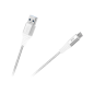 Kabel USB - USB micro REBEL 100 cm biały