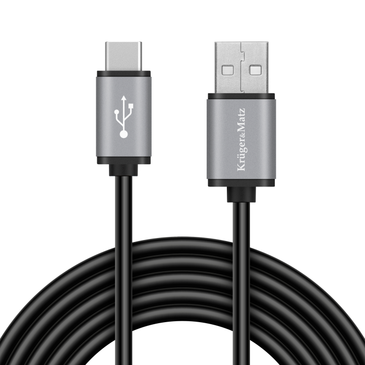 Kabel USB - USB typu C 1.8m Kruger&Matz Basic Kabel USB - USB typu C 1.8m Kruger&Matz Basic