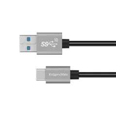 Kabel USB - USB typu C 10 Gbps 0,5 m Kruger&Matz Basic