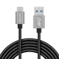Kabel USB - USB typu C 10 Gbps 1 m Kruger&Matz Basic