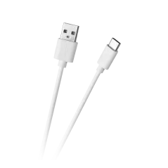 Kabel USB - USB typu C 1m Biały