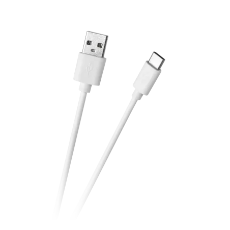 Kabel USB - USB typu C 1m Biały