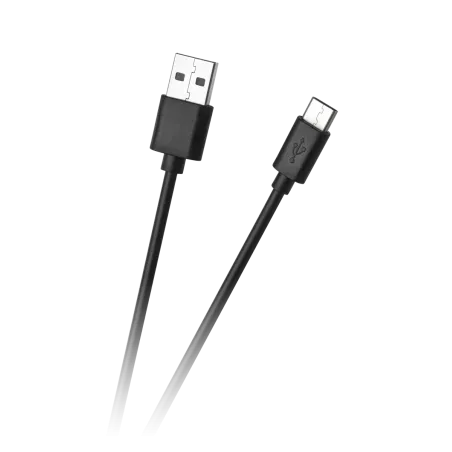 Kabel USB - USB typu C 1m Czarny