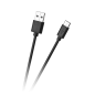 Kabel USB - USB typu C 1m Czarny