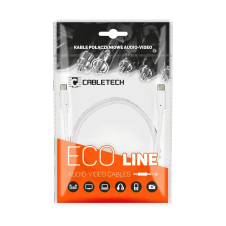 Kabel USB C - USB C wtyk-wtyk 1mb