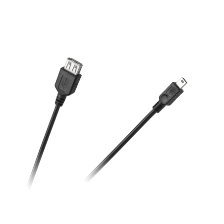 Kabel USB gniazdo A - wtyk mini USB 5pin