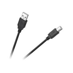 Kabel USB komputer-drukarka 1,8m czarny