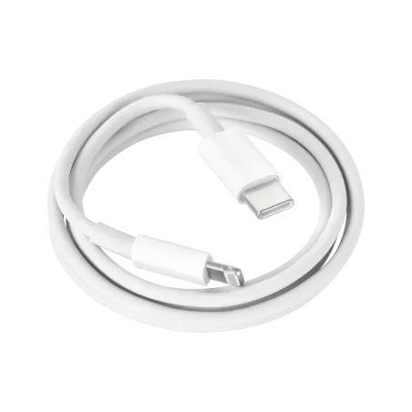 Kabel USB typu C - Lightning REBEL 100 cm biały