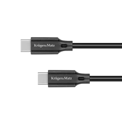 Kabel USB typu C - USB typu C 100 W 1 m Kruger&Matz Basic