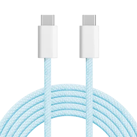 Kabel USB typu C - USB typu C 100 W 1 m niebieski Kruger&Matz Basic