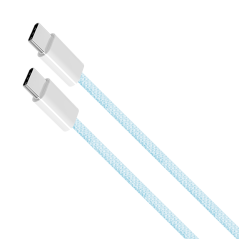 Kabel USB C 100 W 1 m niebieski Kruger&amp;Matz Basic – szybka ładowanie!