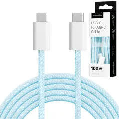 Kabel USB C 100 W 1 m niebieski Kruger&amp;Matz Basic – szybka ładowanie!