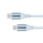 Kabel USB typu C - USB typu C 100 W 1 m silikonowy niebieski Kruger&Matz Basic Kabel USB typu C - USB typu C 100 W 1 m silikonowy niebieski Kruger&Matz Basic