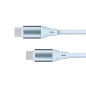 Kabel USB typu C - USB typu C 100 W 1 m silikonowy niebieski Kruger&Matz Basic Kabel USB typu C - USB typu C 100 W 1 m silikonowy niebieski Kruger&Matz Basic