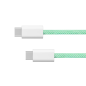 Kabel USB typu C - USB typu C 100 W 1 m zielony Kruger&Matz Basic Kabel USB typu C - USB typu C 100 W 1 m zielony Kruger&Matz Basic
