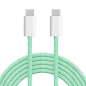 Kabel USB typu C - USB typu C 100 W 1 m zielony Kruger&Matz Basic Kabel USB typu C - USB typu C 100 W 1 m zielony Kruger&Matz Basic