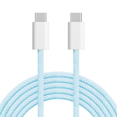 Kabel USB typu C - USB typu C 100 W 1,5 m niebieski Kruger&Matz Basic