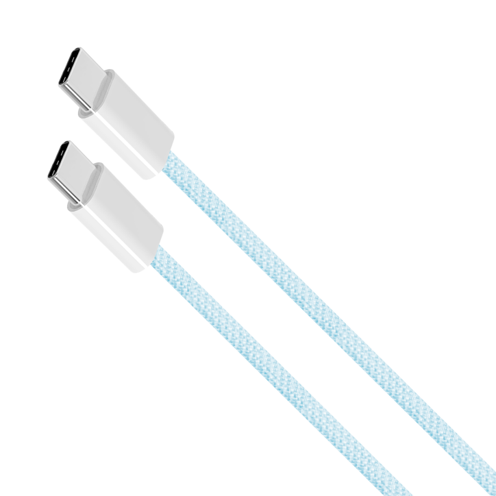 Kabel USB typu C - USB typu C 100 W 1,5 m niebieski Kruger&Matz Basic Kabel USB typu C - USB typu C 100 W 1,5 m niebieski Kruger&Matz Basic