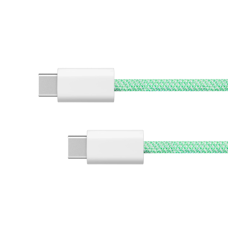 Kabel USB typu C - USB typu C 100 W 1,5 m zielony Kruger&Matz Basic