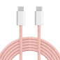 Kabel USB typu C - USB typu C 60 W 1,5 m różowy Kruger&Matz Basic Kabel USB typu C - USB typu C 60 W 1,5 m różowy Kruger&Matz Basic