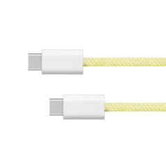 Kabel USB typu C - USB typu C 60 W 1,5 m żółty Kruger&Matz Basic